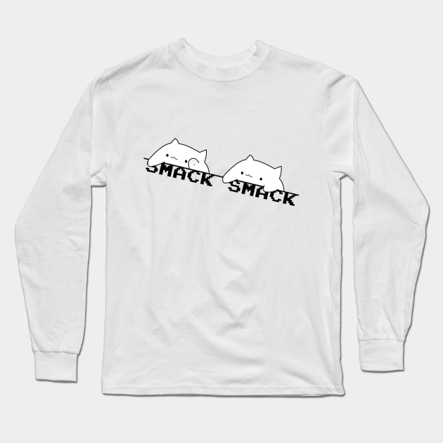 BONGO CAT Long Sleeve T-Shirt by RenYi